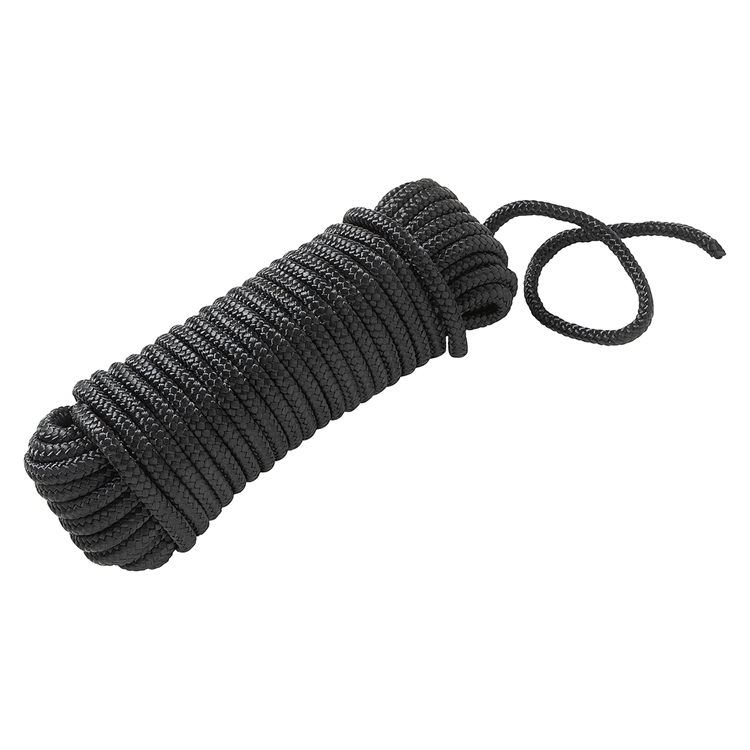 Load image into Gallery viewer, Mack 1072118 - pp gevlochten zwart streng 8mm 15m | 5 stuks