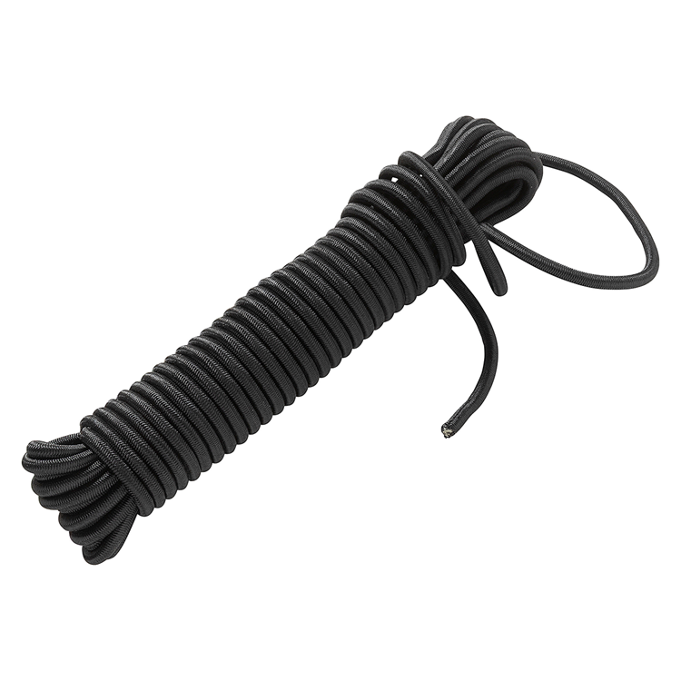 Load image into Gallery viewer, Mack 1072119 - elastiektouw zwart streng 6mm 10m | 5 stuks