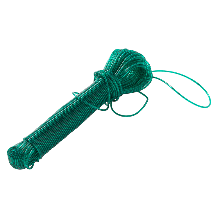 Load image into Gallery viewer, Mack 1072122 - waslijndraad pp groen streng 3mm 40m met staaldraad kern | 5 stuks