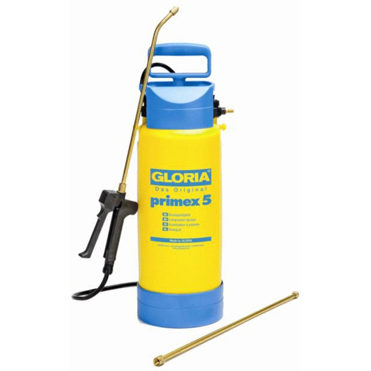 Load image into Gallery viewer, Gloria drukspuit primex 5 - rug- drukspuiten - 41x36x55.5 cm 5 l geel blauw size 5