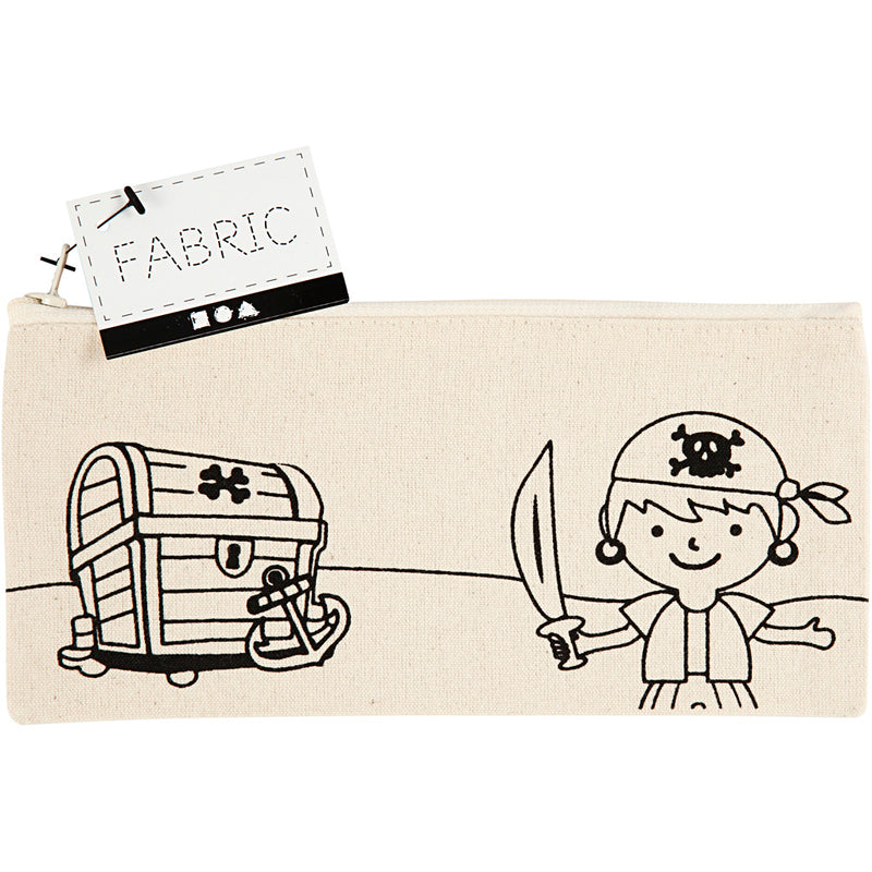 Afbeelding laden in galerijviewer, Https: www.cchobby.nl etui-piraten-afm-21x9-cm-245-gr-licht-naturel-1-stuk