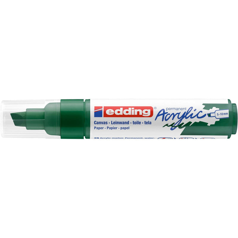 Load image into Gallery viewer, Edding 5000 • acrylmarker breed mosgroen