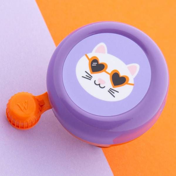 Load image into Gallery viewer, Widek kinderklingel explorer bells children explorer funky cat