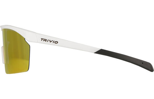 Afbeelding laden in galerijviewer, Trivio - fietsbril noa wit revo rood met extra transparante lens
