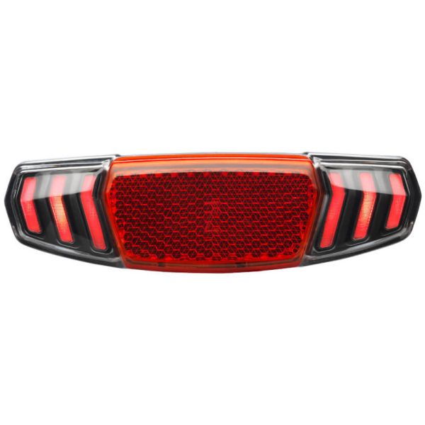 Load image into Gallery viewer, Busch dragerachterlicht und müller dart brex voor e-bike - 50 80mm montage - met lichtsensor