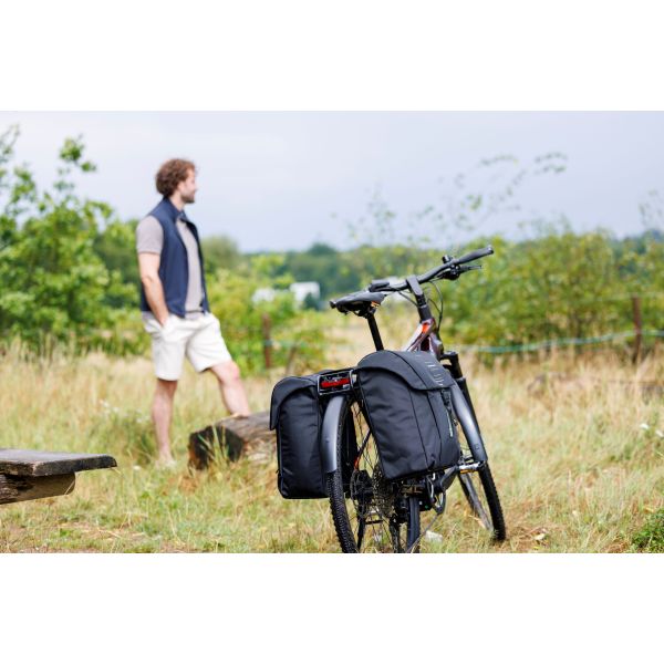 Load image into Gallery viewer, Newlooxs tas new looxs vigo dubbel | zwart groen | 40l
