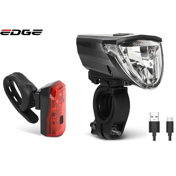 Load image into Gallery viewer, Edge verlichtingsset razor 60 lux - usb - stvzo gokeurd (incl. remlichtfunctie)