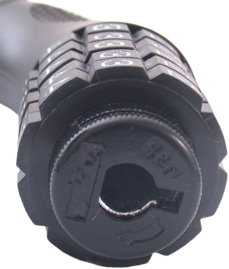 Load image into Gallery viewer, Kettingslot met code Edge Trace Code 90cm - zwart