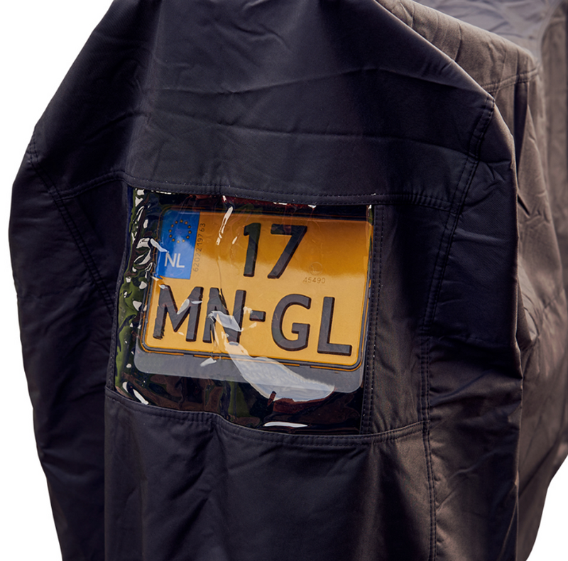 Load image into Gallery viewer, Ds covers motorhoes alfa topcase - large - met kentekenvenster