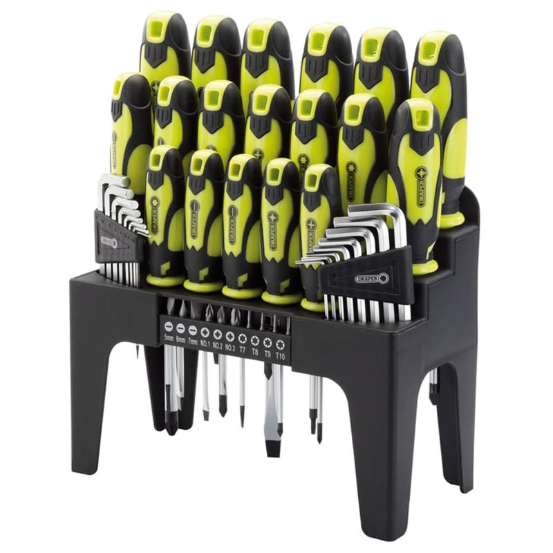 Load image into Gallery viewer, Draper Tools Draper Tools Schroevendraaier, inbus en bit set 44-delig groen 78619