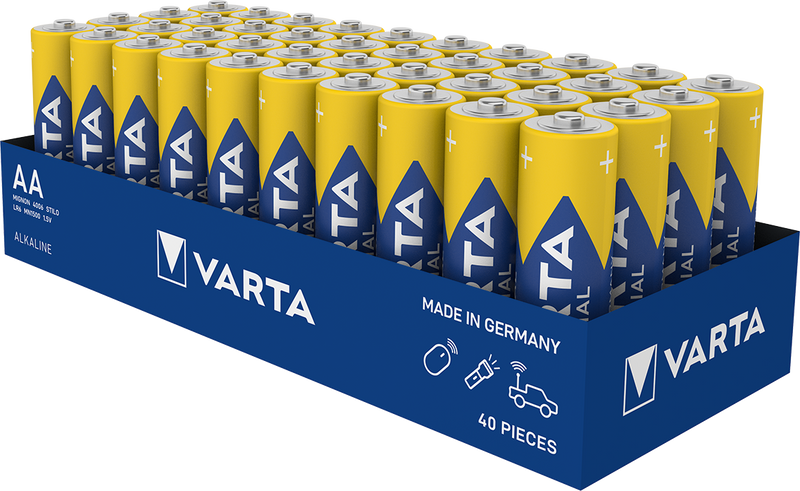 Load image into Gallery viewer, Varta aa lr06 penlite alkaline bulk 40 stuks