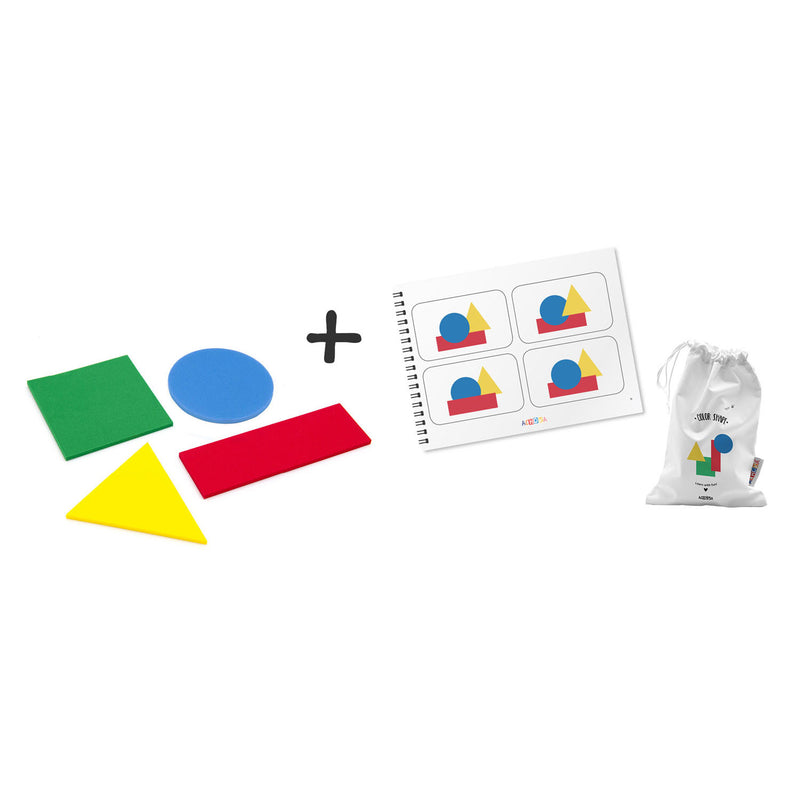 Load image into Gallery viewer, Meli vormen herkennen spel foam educatief speelgoed voor kinderen.