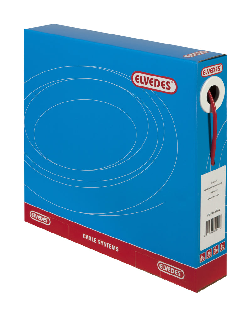 Load image into Gallery viewer, Rem buitenkabel met voering 30 meter ø5,0mm -