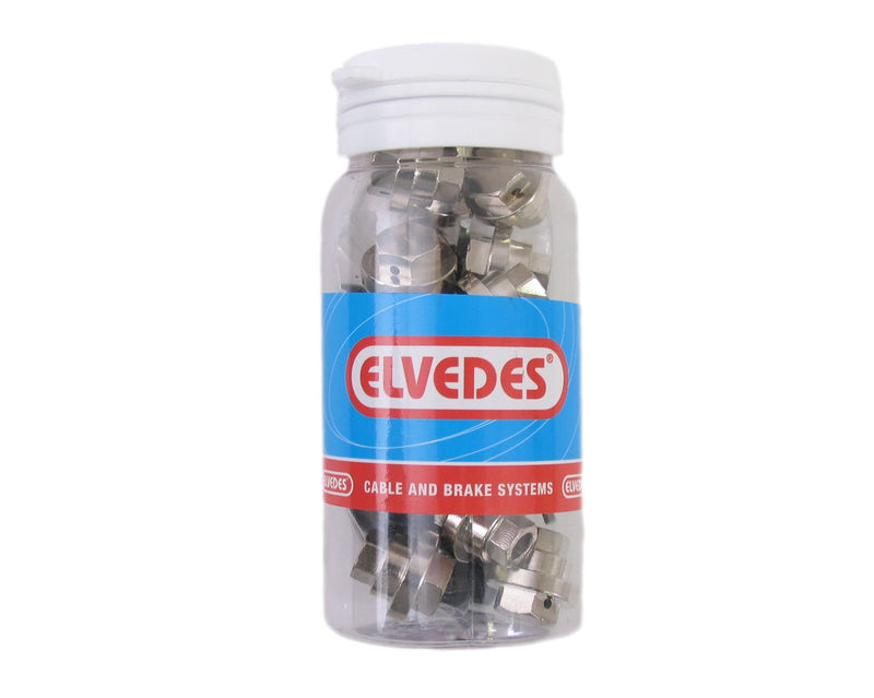 Load image into Gallery viewer, Schroefnippels met E-caps Elvedes rollerbrake BR-IM81 80 55 45 - messing (15 stuks)