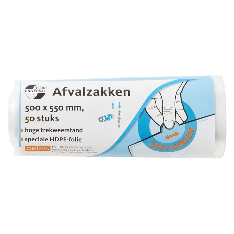 Load image into Gallery viewer, Q-connect vuilniszakken universal plus transparant