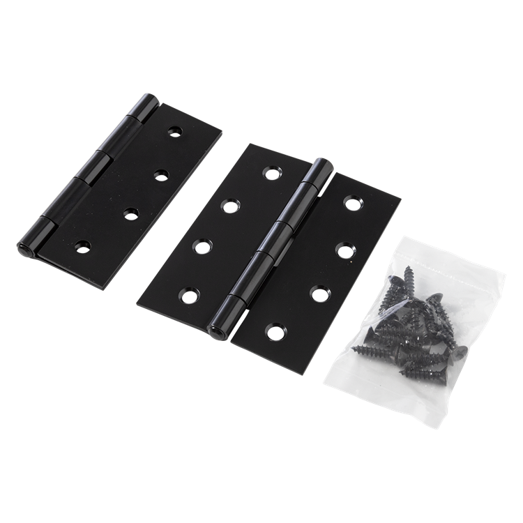 Load image into Gallery viewer, Mack 1071172 - 2 zware scharnieren zwart h 100 x b 75 mm | 5 stuks
