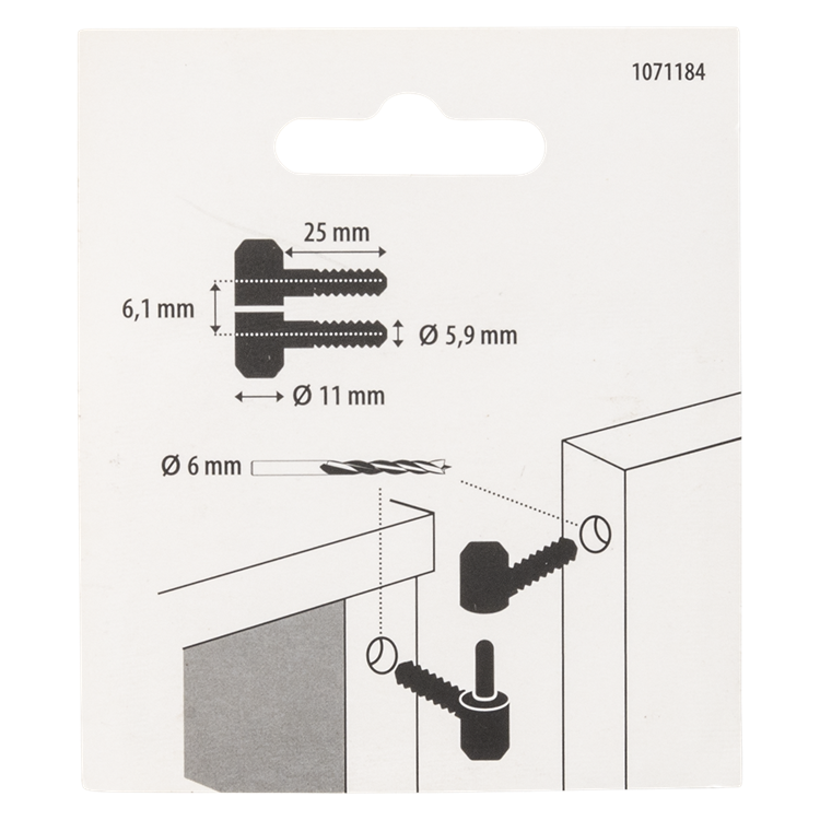 Load image into Gallery viewer, Mack 1071184 - 2 meubel inboorpaumellen verzinkt ø 11 x 25 mm | 5 stuks