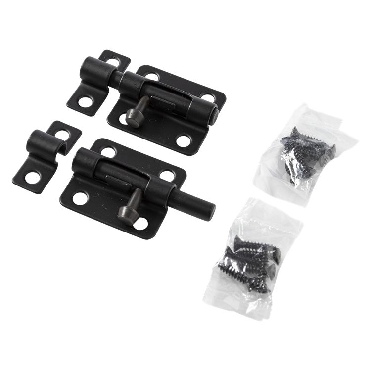 Load image into Gallery viewer, Mack 1071195 - 2 grendels zwart a 45 mm b 19 mm | 6 stuks