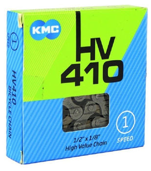 Load image into Gallery viewer, Kmc ketting 1 2 x 1 8 z410 s1 - zilver