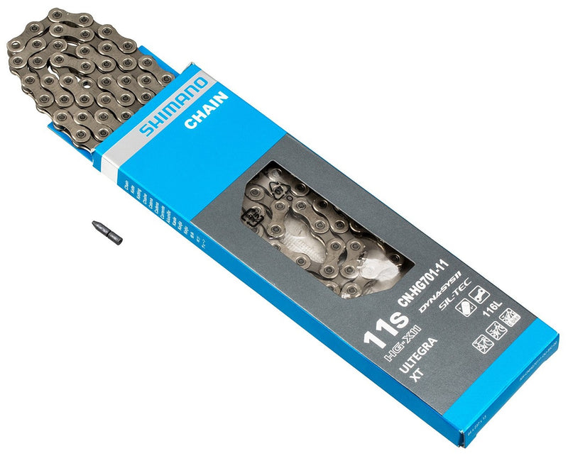 Load image into Gallery viewer, Shimano Ultegra HG701 11-Speed Ketting - Duurzaam, Soepel Schakelen - Race, MTB, E-Bike - 116 Schakels