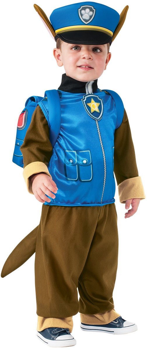 Load image into Gallery viewer, Rubies paw patrol luxe verkleedpakje chase 3-4 jaar