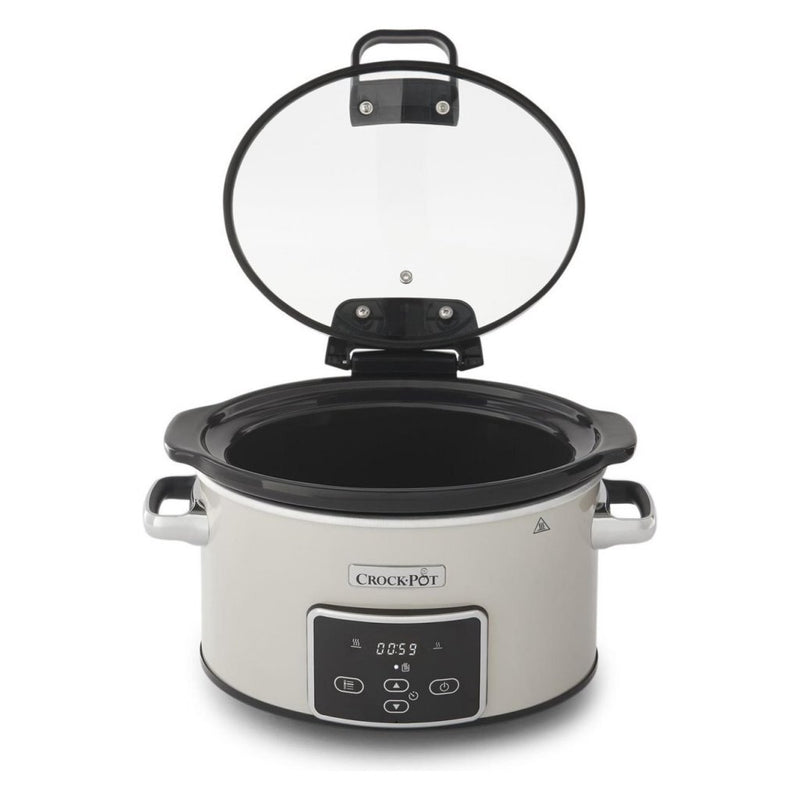 Afbeelding laden in galerijviewer, Crock-Pot Crock-Pot CR060 Slow Cooker 3.5L Cr egrave;me Wit