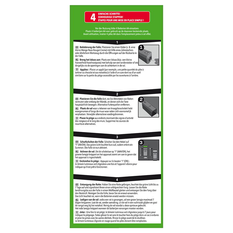 Load image into Gallery viewer, Pro-tect 1076862 - val ratten electronic 1st protect home | 1 stuks