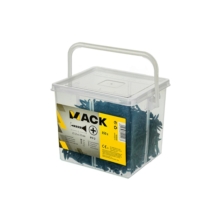 Load image into Gallery viewer, Mack 1020285 - box gipsplaatschroeven 3,5 x 35 mm 850 st | 6 stuks