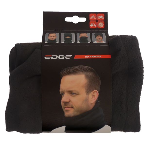 Load image into Gallery viewer, Edge multifunctionele nekwarmer - polyester - zwart