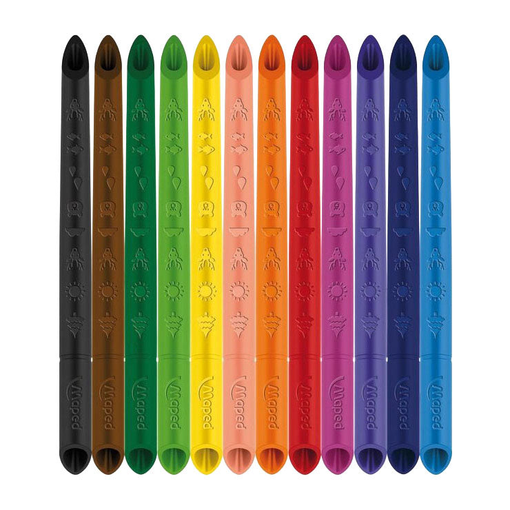Afbeelding laden in galerijviewer, Quantore kleurpotlood maped color peps infinity set 12 kleuren