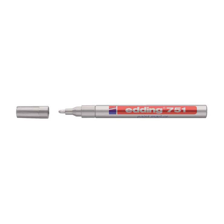 Load image into Gallery viewer, Quantore viltstift edding lakmarker zilver
