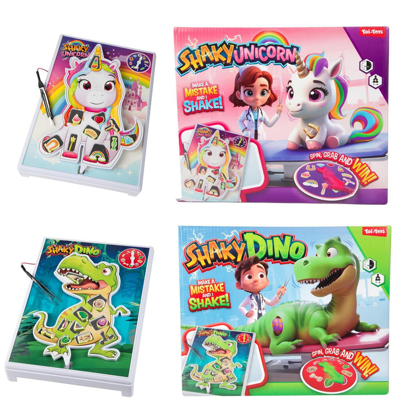 Afbeelding laden in galerijviewer, Toi-toys spel bibberarts eenhoorn dino met geluid