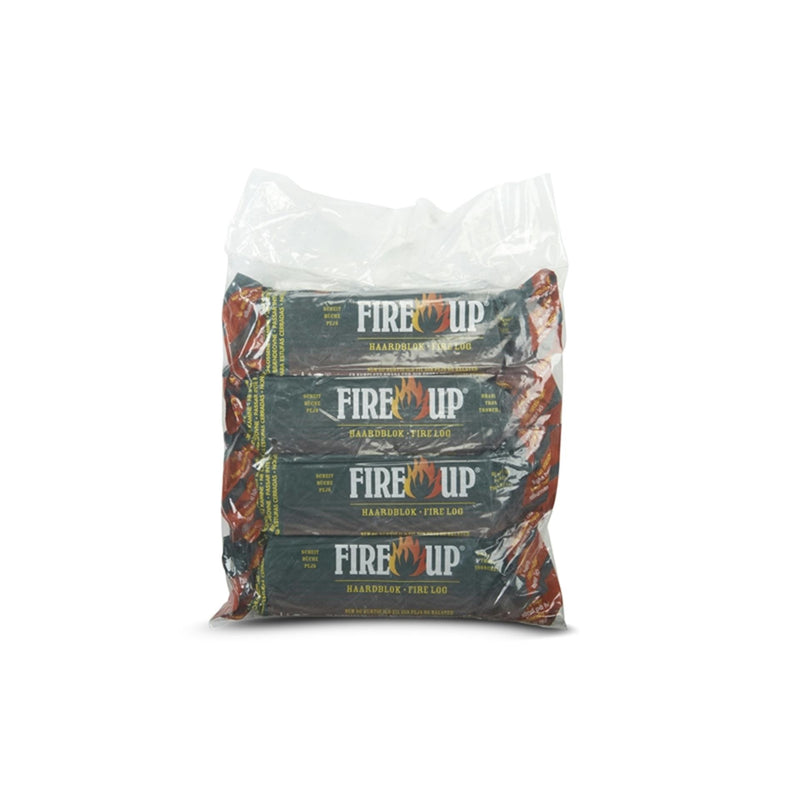 Afbeelding laden in galerijviewer, Fire-up thm haardblokken 1kg tas a 4 stuks