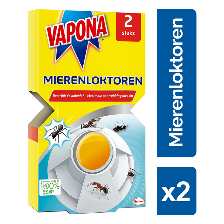 Load image into Gallery viewer, Vapona 1063844 - volcano mierenloktoren 28gr | 10 stuks