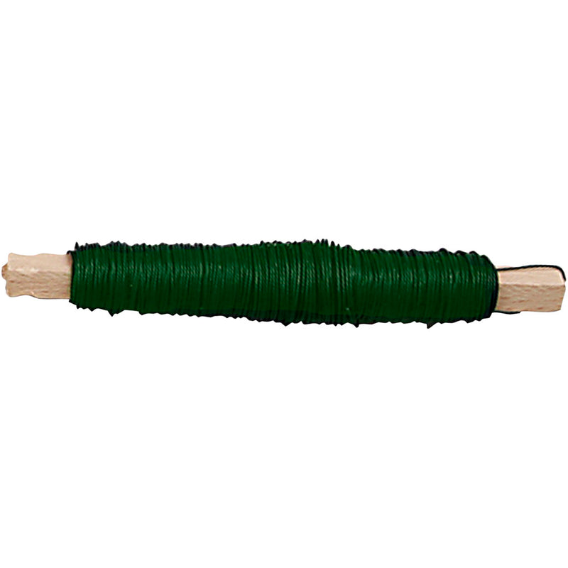 Afbeelding laden in galerijviewer, Https: www.cchobby.nl bloemendraad-dikte-0-5-mm-groen-50-m-1-rol