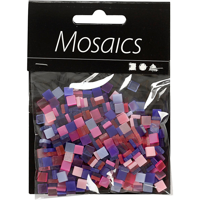 Load image into Gallery viewer, Creativ company https: www.cchobby.nl mini-mozaiek-afm-5x5-mm-dikte-2-mm-paars-donkerpaars-25-gr-1-doos