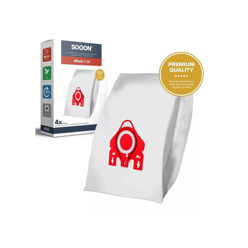 Load image into Gallery viewer, Sqoon stofzuigerzak miele f j m 3-d pro doos a 4 stuks