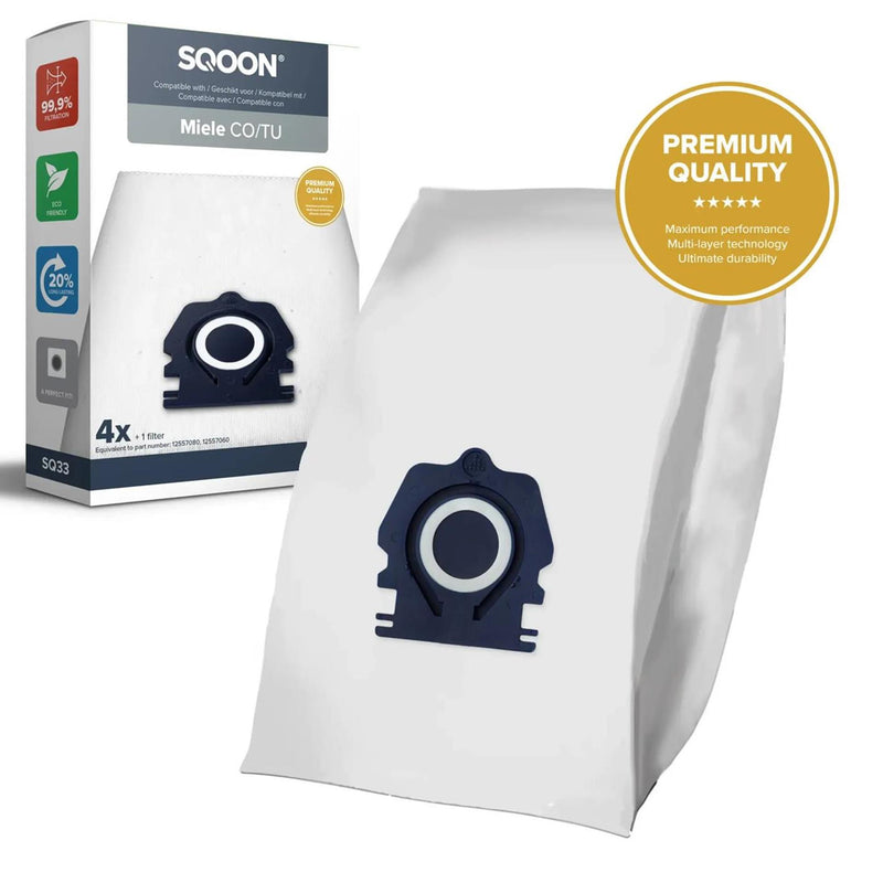 Afbeelding laden in galerijviewer, Sqoon stofzuigerzak miele co tu guard pro 4st