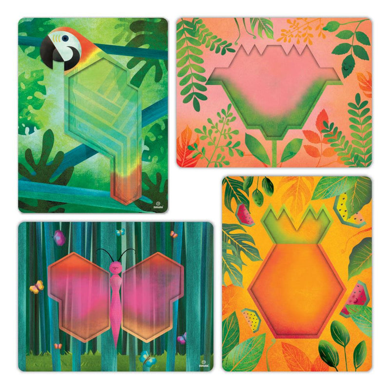 Afbeelding laden in galerijviewer, Artiles: puzzel natuur. 33x28x5,5 cm 4+