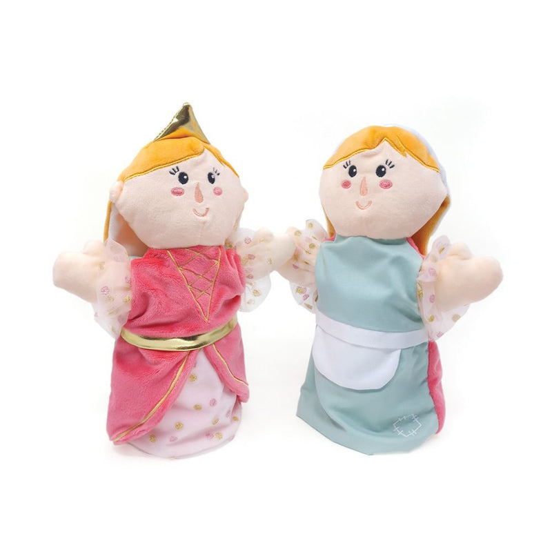 Load image into Gallery viewer, Dubbelgezichte handpop prinses assepoest