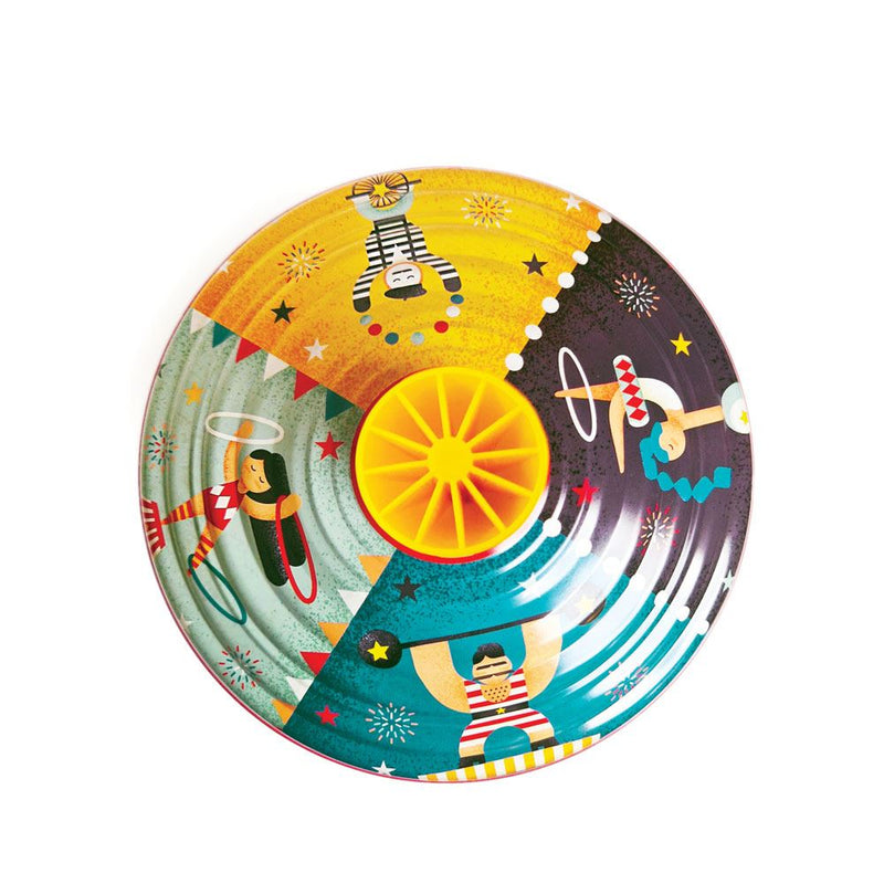 Load image into Gallery viewer, Bromtol met geluid, circus. 22x22 cm. 3+