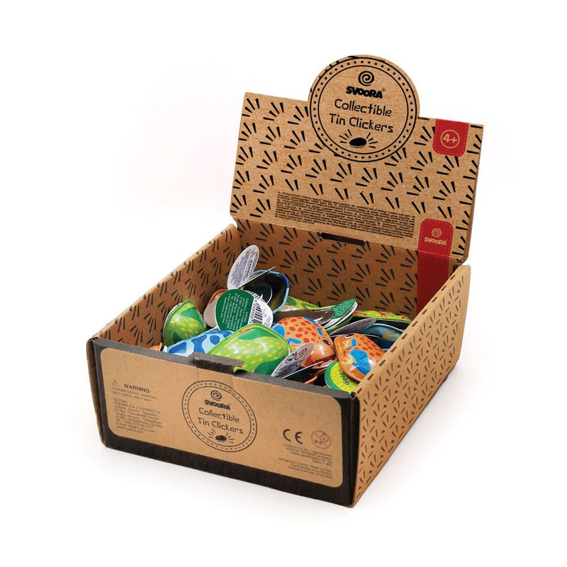 Load image into Gallery viewer, Dsp. mini retro tin clickers kikkers. 36