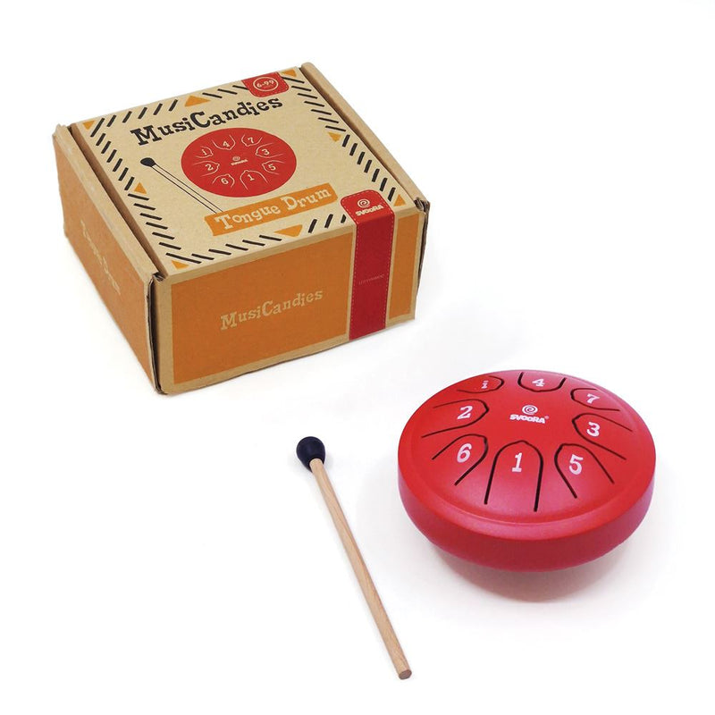 Load image into Gallery viewer, Svoora muziek tongue drum. 8 tonen. 6+