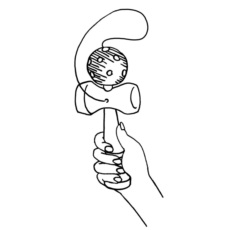 Load image into Gallery viewer, Goki kendama rood. 17 cm. 4+