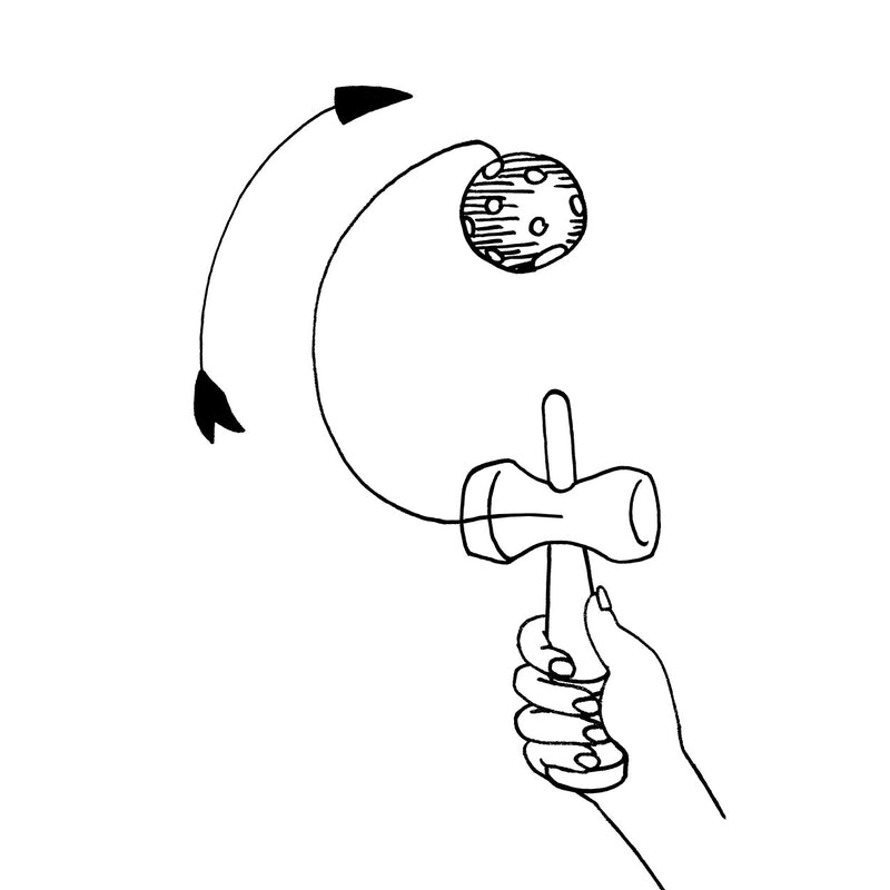 Load image into Gallery viewer, Goki kendama rood. 17 cm. 4+
