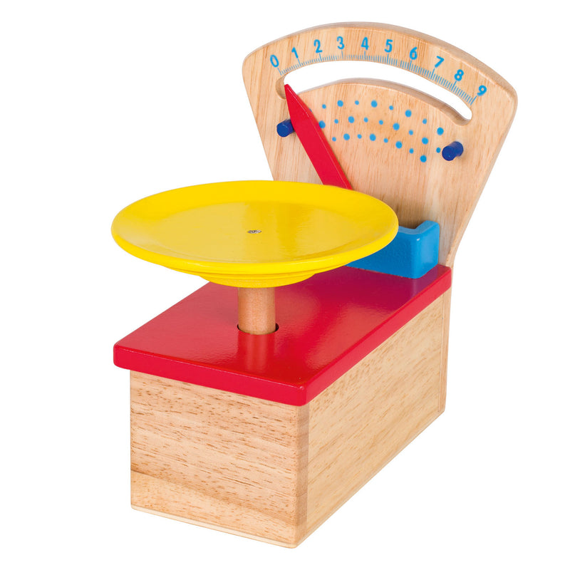 Load image into Gallery viewer, Goki houten weegschaal