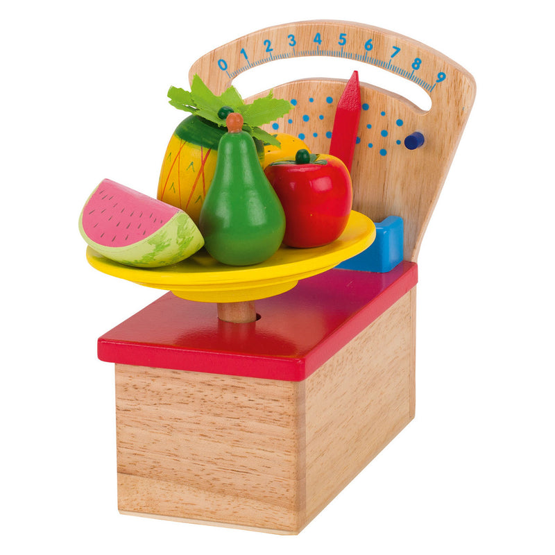 Load image into Gallery viewer, Goki houten weegschaal