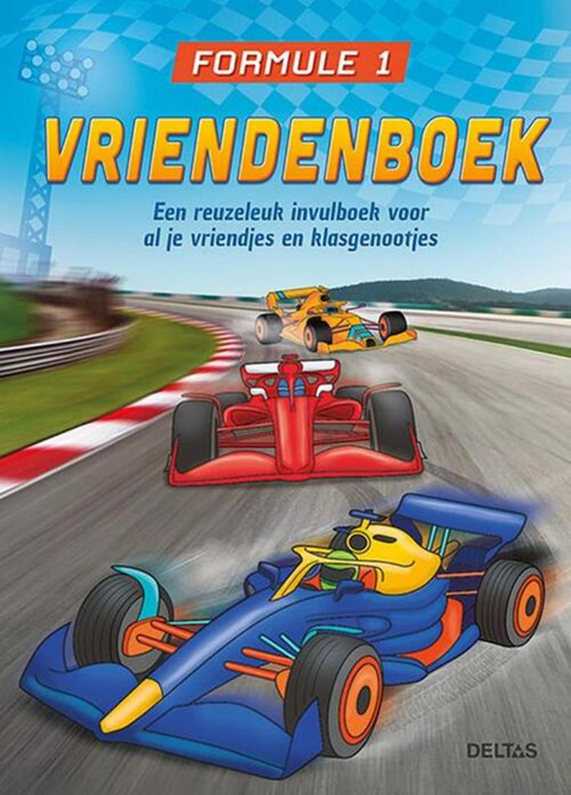 Load image into Gallery viewer, Deltas formule 1 vriendenboek