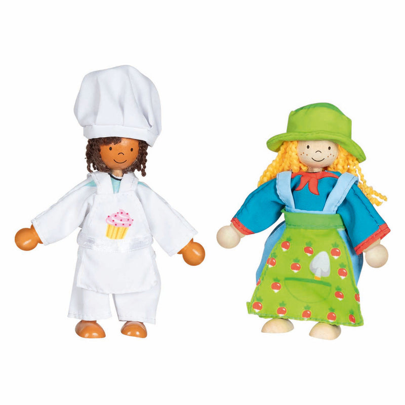 Load image into Gallery viewer, Goki flexibele poppen fynja fabio, 6 outfits