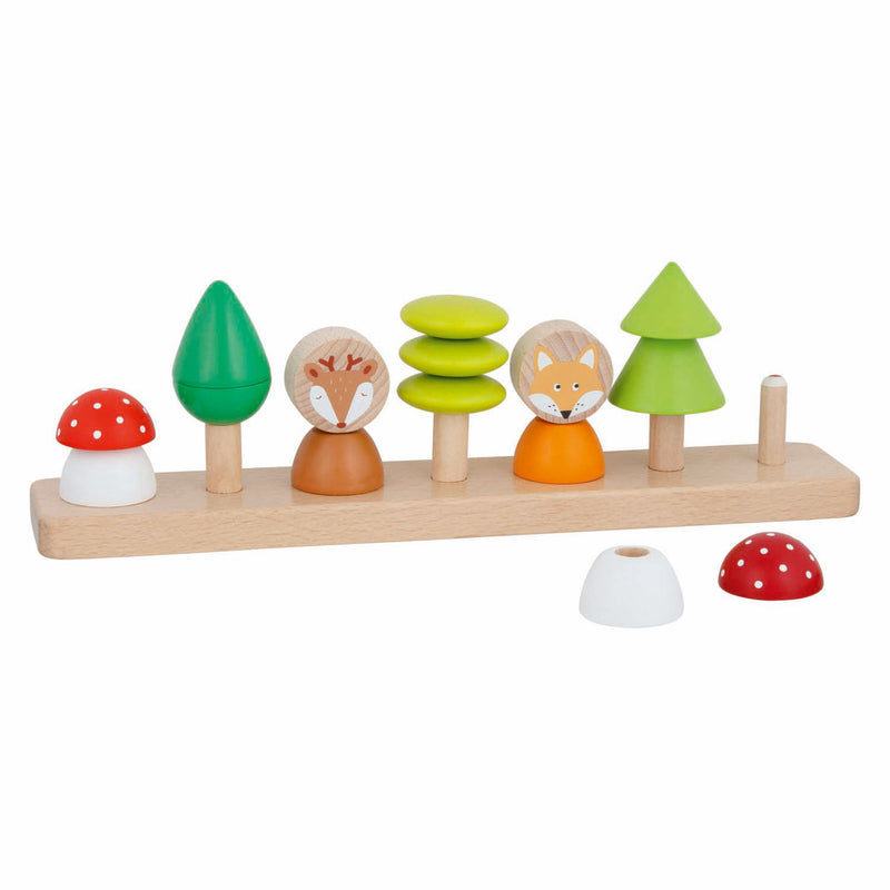 Load image into Gallery viewer, Goki houten kleur- en vormsorteerspel